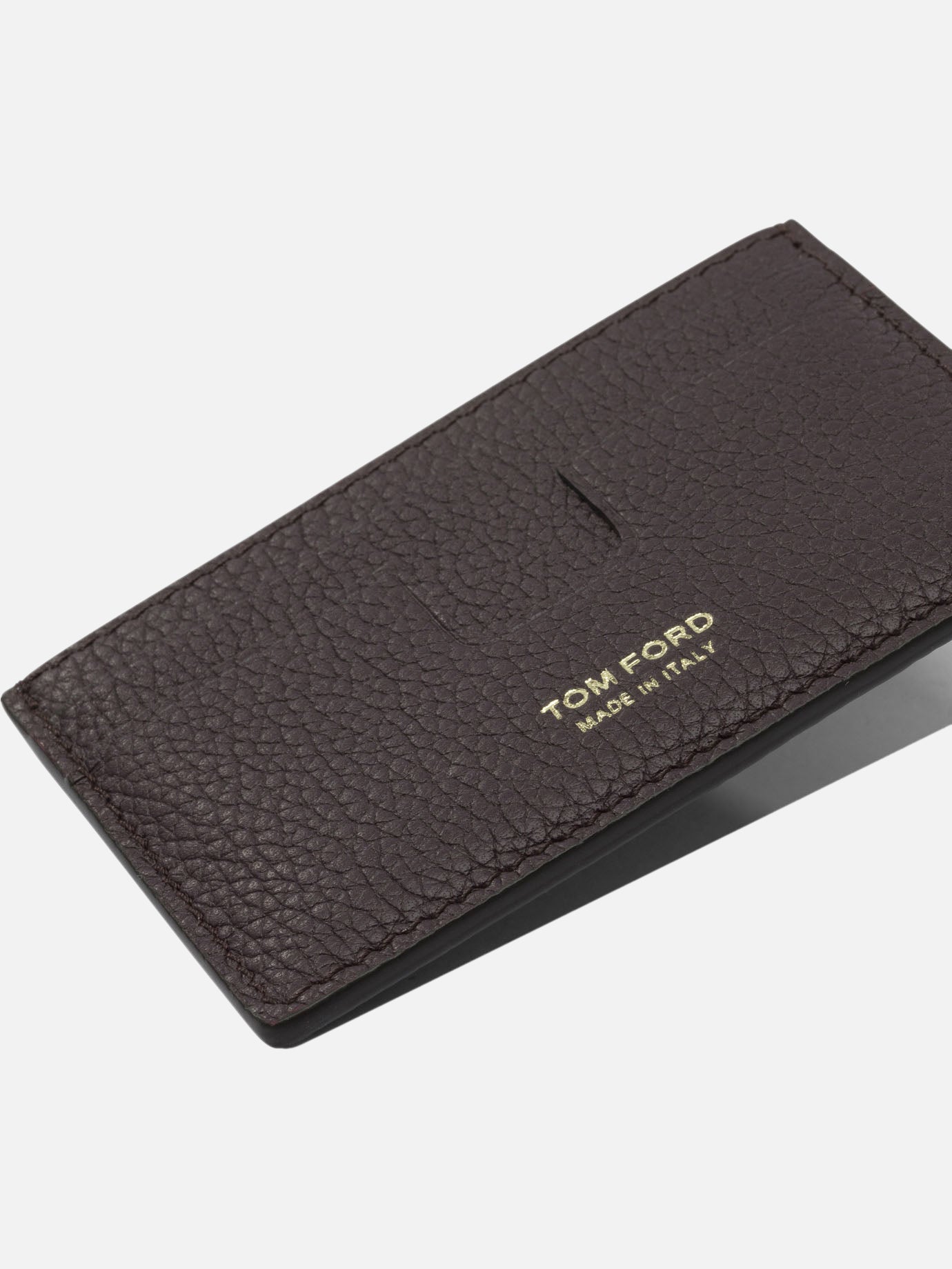 Portacarte 100% calf leather  Bordeaux - Tom Ford Uomo | PDP | VIETTI Online Store | Zoom-Modal_4
