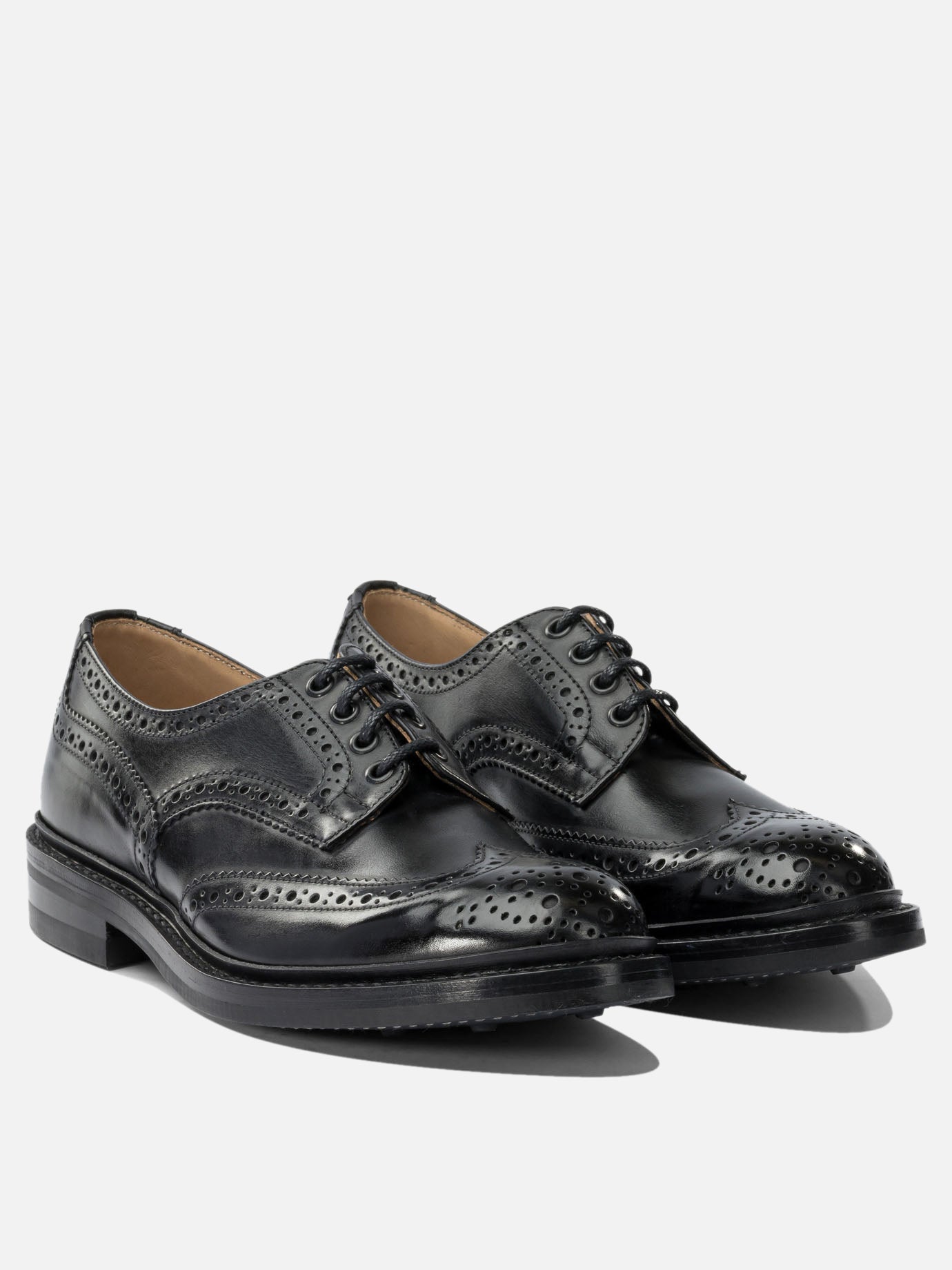 Derby 100% leather - 100% rubber  Nero - Tricker's Uomo | PDP | VIETTI Online Store | Zoom-Modal_2

