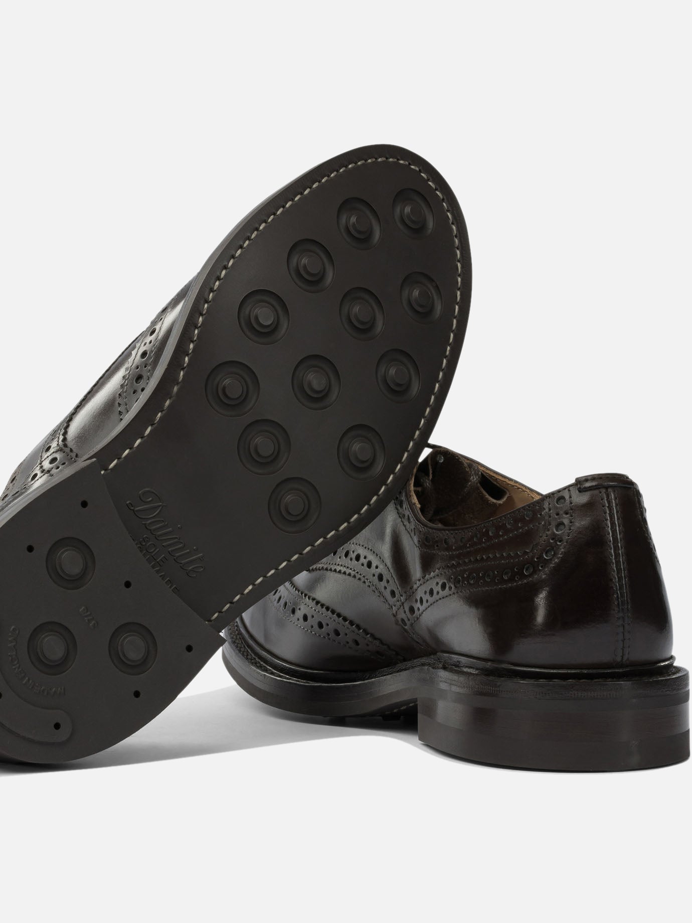 Derby 100% leather - 100% rubber  Marrone - Tricker&#39;s Uomo | PDP | VIETTI Online Store | thumbnail_5