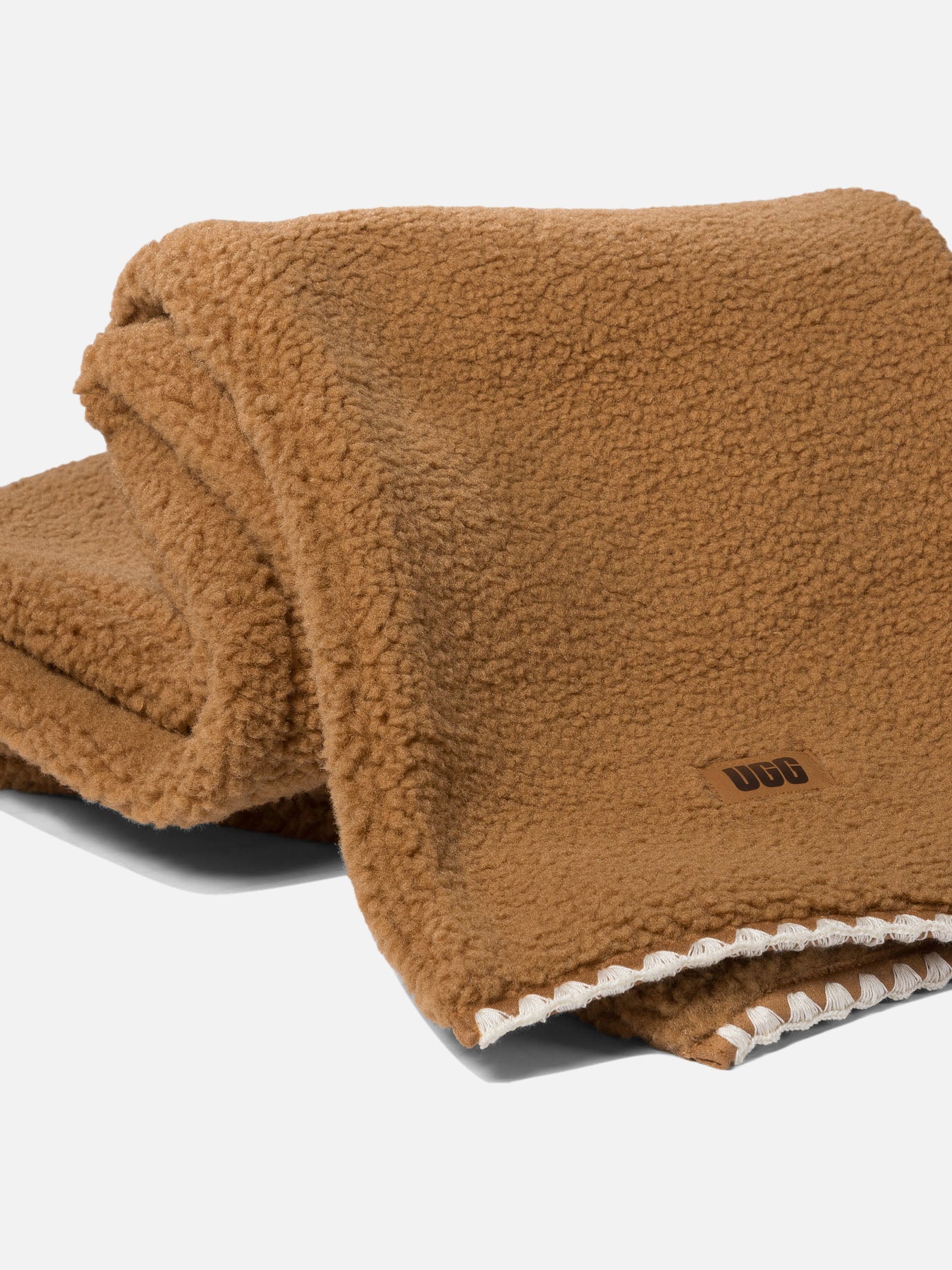 Classic scarves 100% polyester  Brown - Ugg Women | PDP | VIETTI Online Store | Zoom-Modal_2
