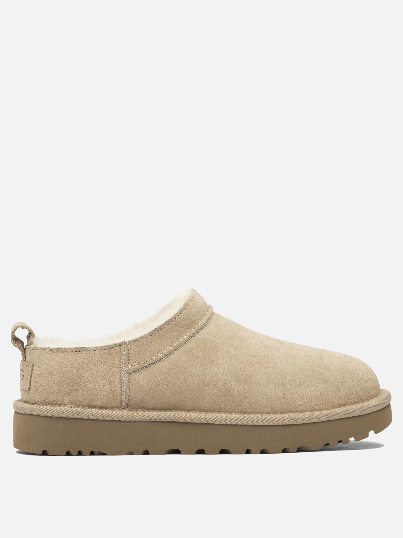 Pull-on boots 100% suede - 100% rubber  Beige - Ugg Women | PDP | VIETTI Online Store | Zoom-Modal
