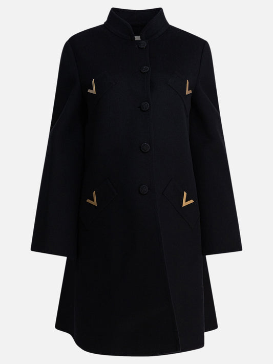 Cappotti lunghi Logo  Nero - Valentino Donna | VIETTI Online Store 
