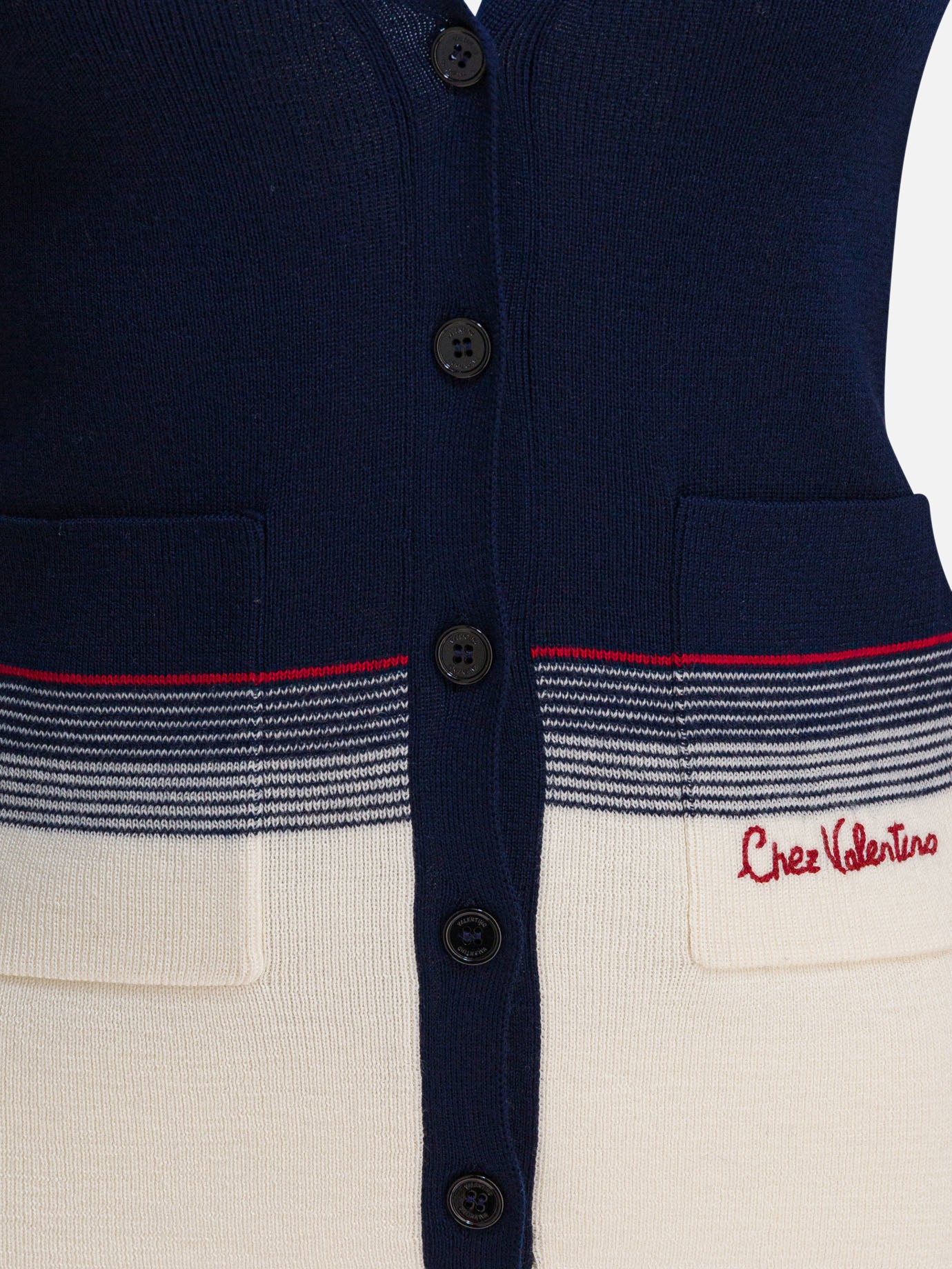 Cardigans Logo  Blue - Valentino Women | PDP | VIETTI Online Store | Zoom-Modal_3
