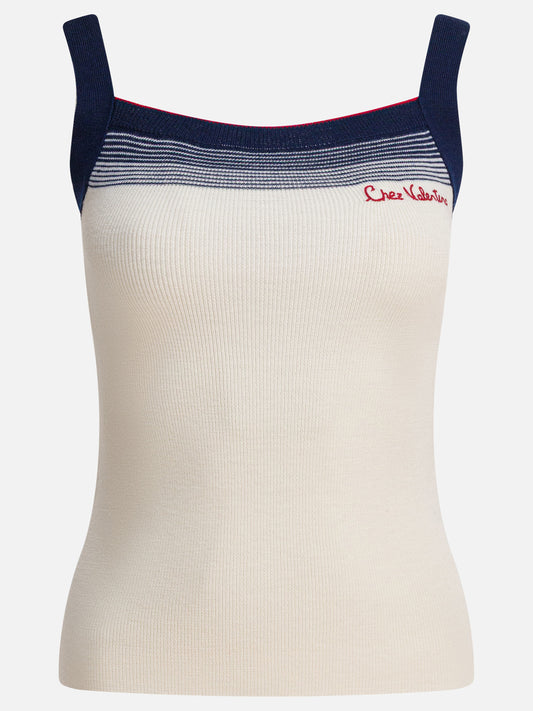 Tank tops Logo  White - Valentino Women | PDP | VIETTI Online Store 
