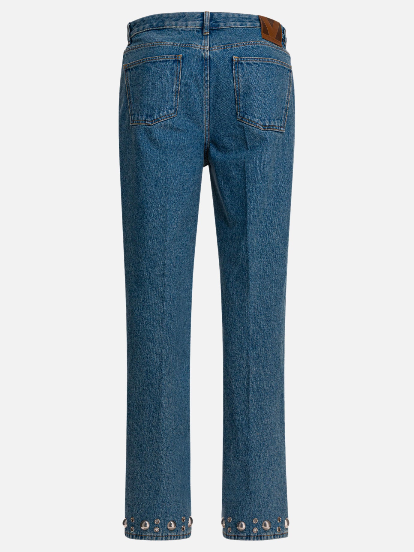 Straight-leg jeans Denim  Light blue - Valentino Men | PDP | VIETTI Online Store | thumbnail_2