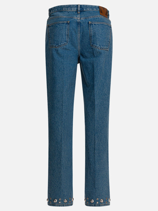 Straight-leg jeans Denim  Light blue - Valentino Men | PLP | VIETTI Online Store | 2
