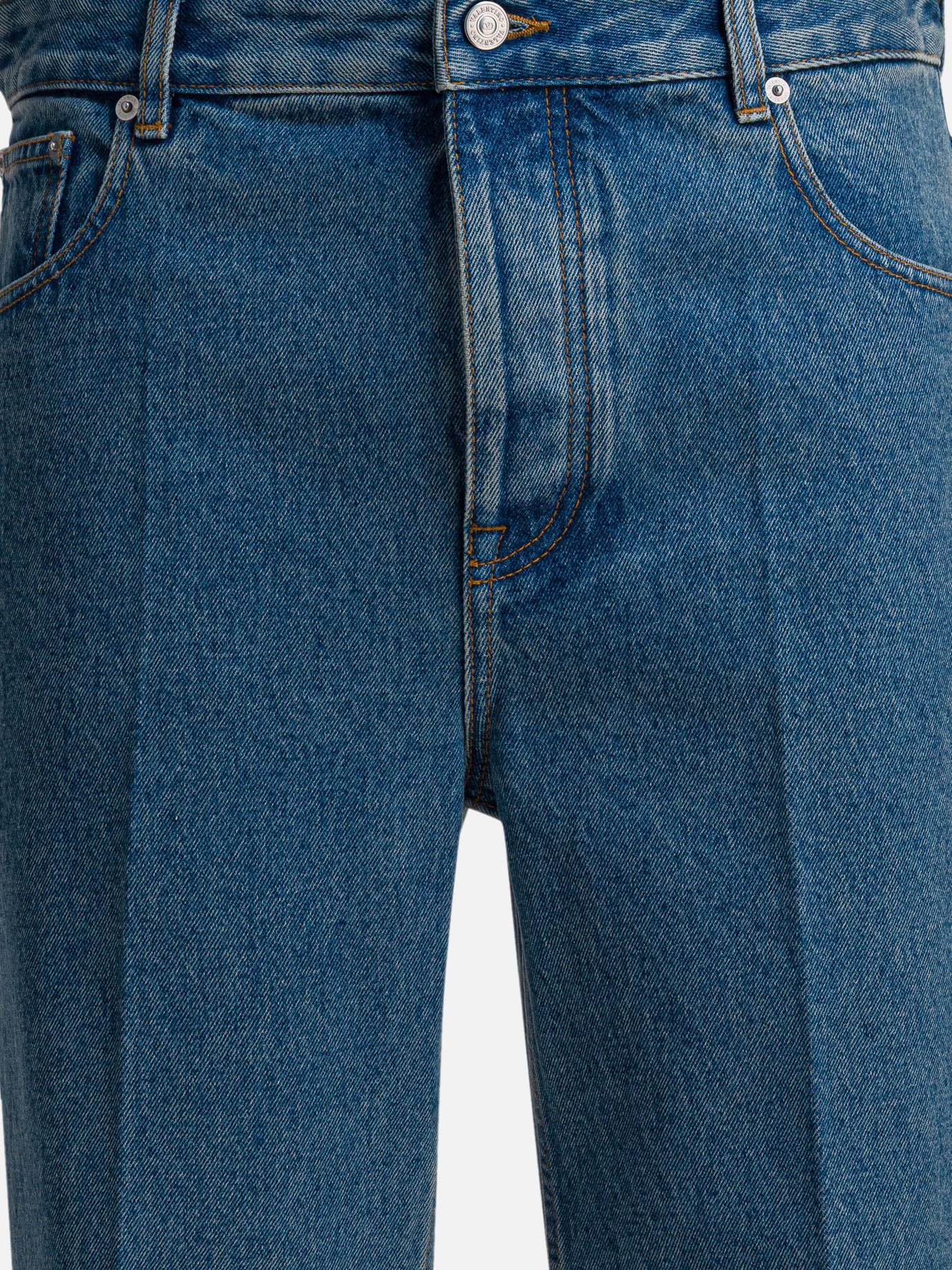 Straight-leg jeans Denim  Light blue - Valentino Men | PDP | VIETTI Online Store | Zoom-Modal_3
