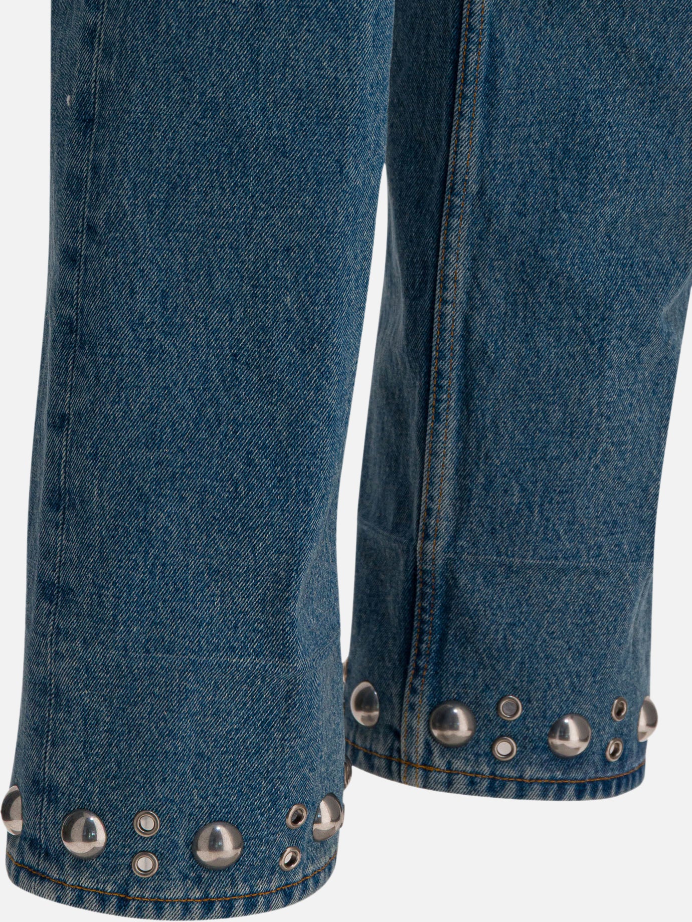 Straight-leg jeans Denim  Light blue - Valentino Men | PDP | VIETTI Online Store | Zoom-Modal_4
