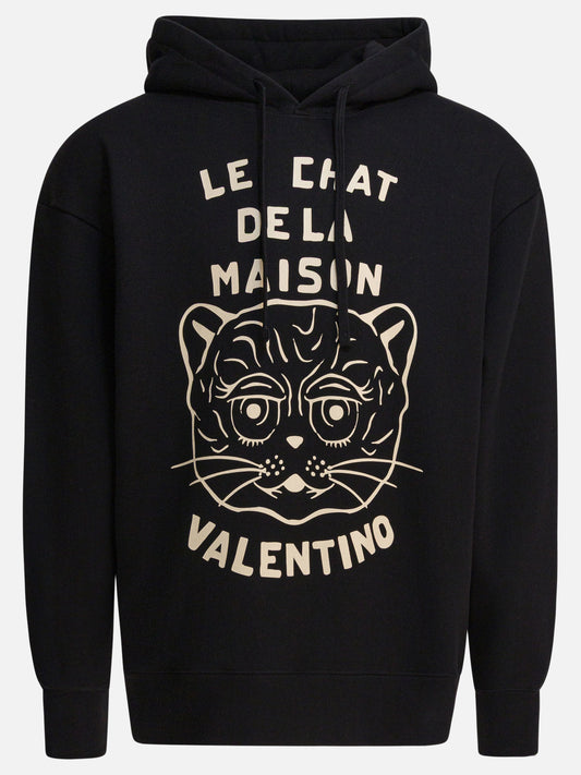 Hoodies Graphics  Black - Valentino Men | PDP | VIETTI Online Store 
