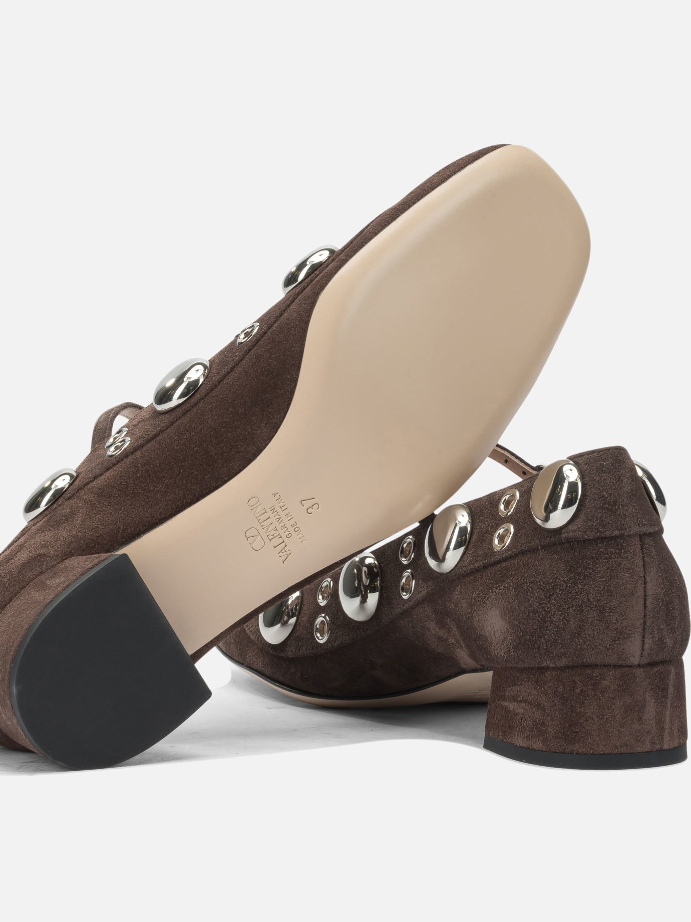 Mary Jane 100% calf leather  Brown - Valentino Garavani Women | PDP | VIETTI Online Store | Zoom-Modal_5

