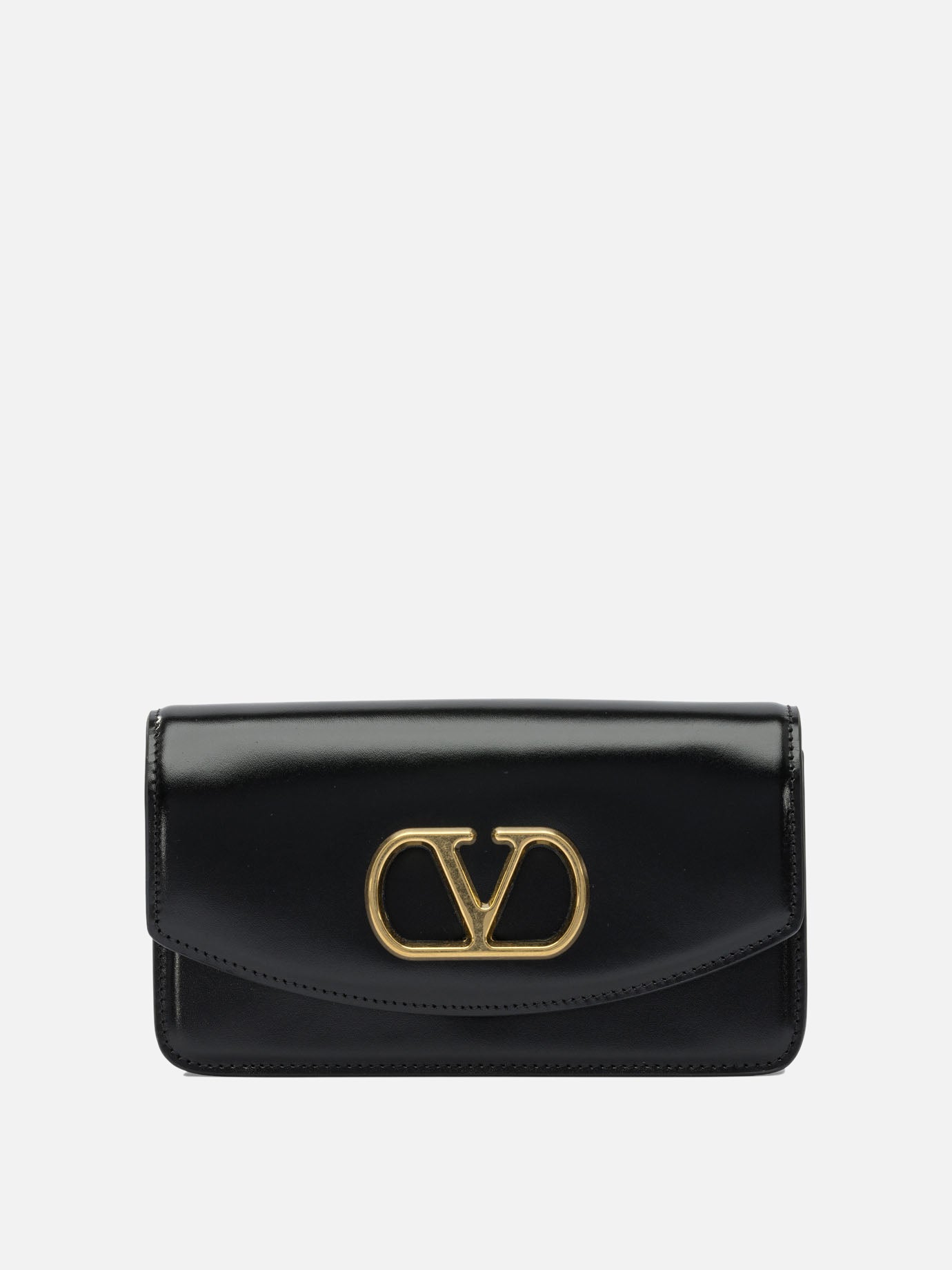 Envelope Logo  Nero - Valentino Garavani Donna | PDP | VIETTI Online Store | Zoom-Modal
