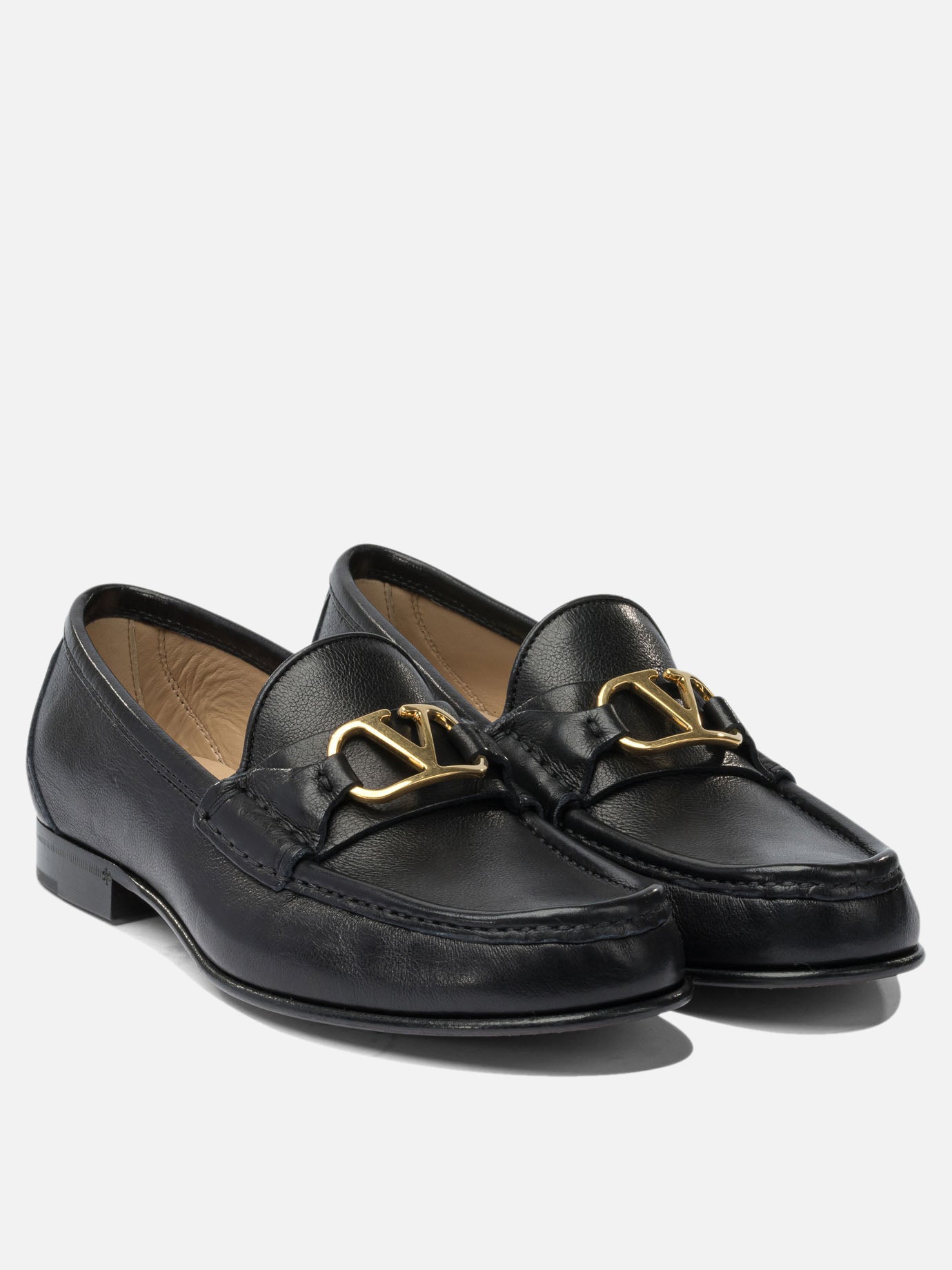 Mocassini 100% leather - 100% leather  Nero - Valentino Garavani Donna | PDP | VIETTI Online Store | Zoom-Modal_2
