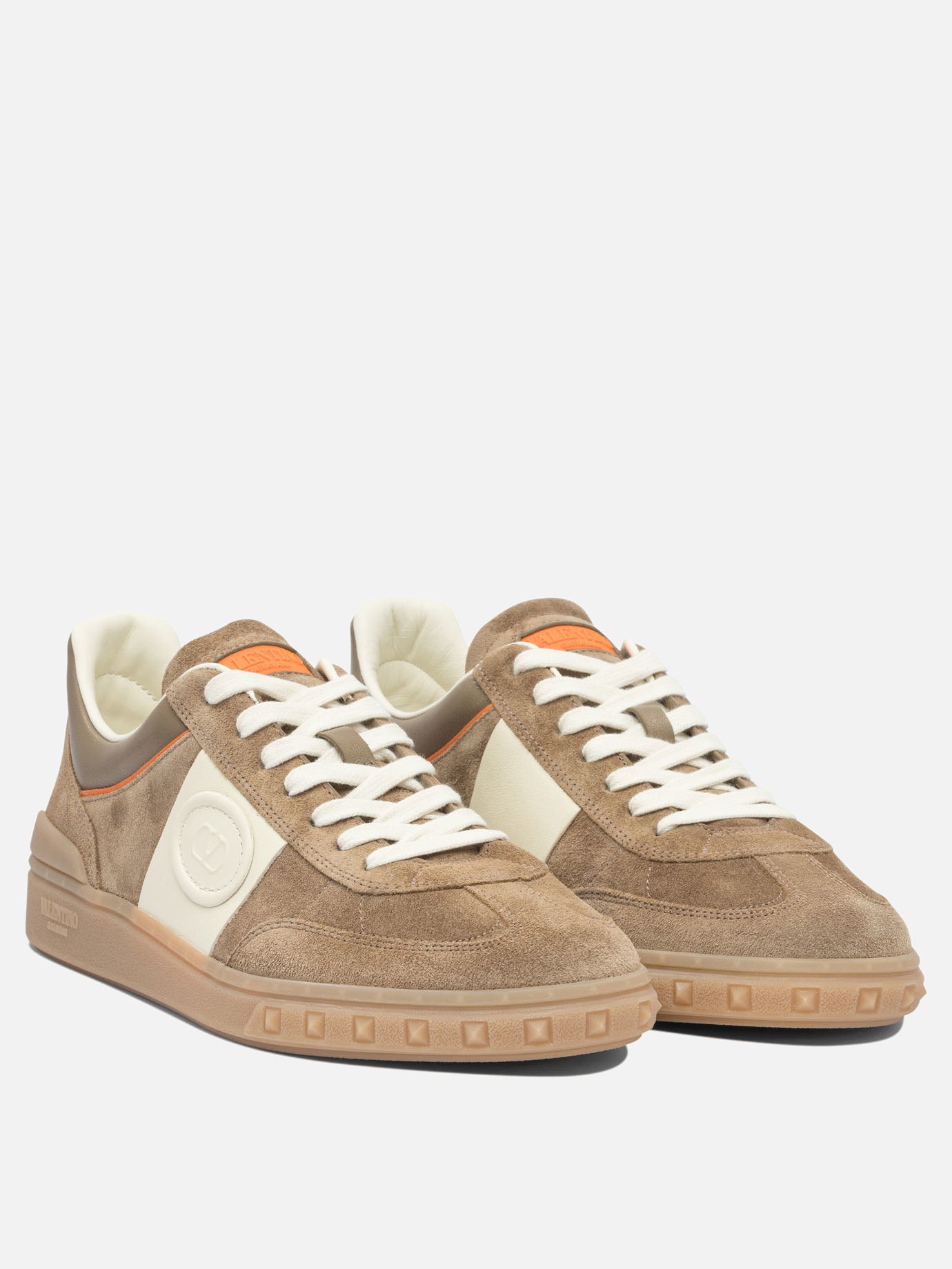 Low top sneakers 100% leather - 100% rubber  Beige - Valentino Garavani Men | PDP | VIETTI Online Store | thumbnail_2