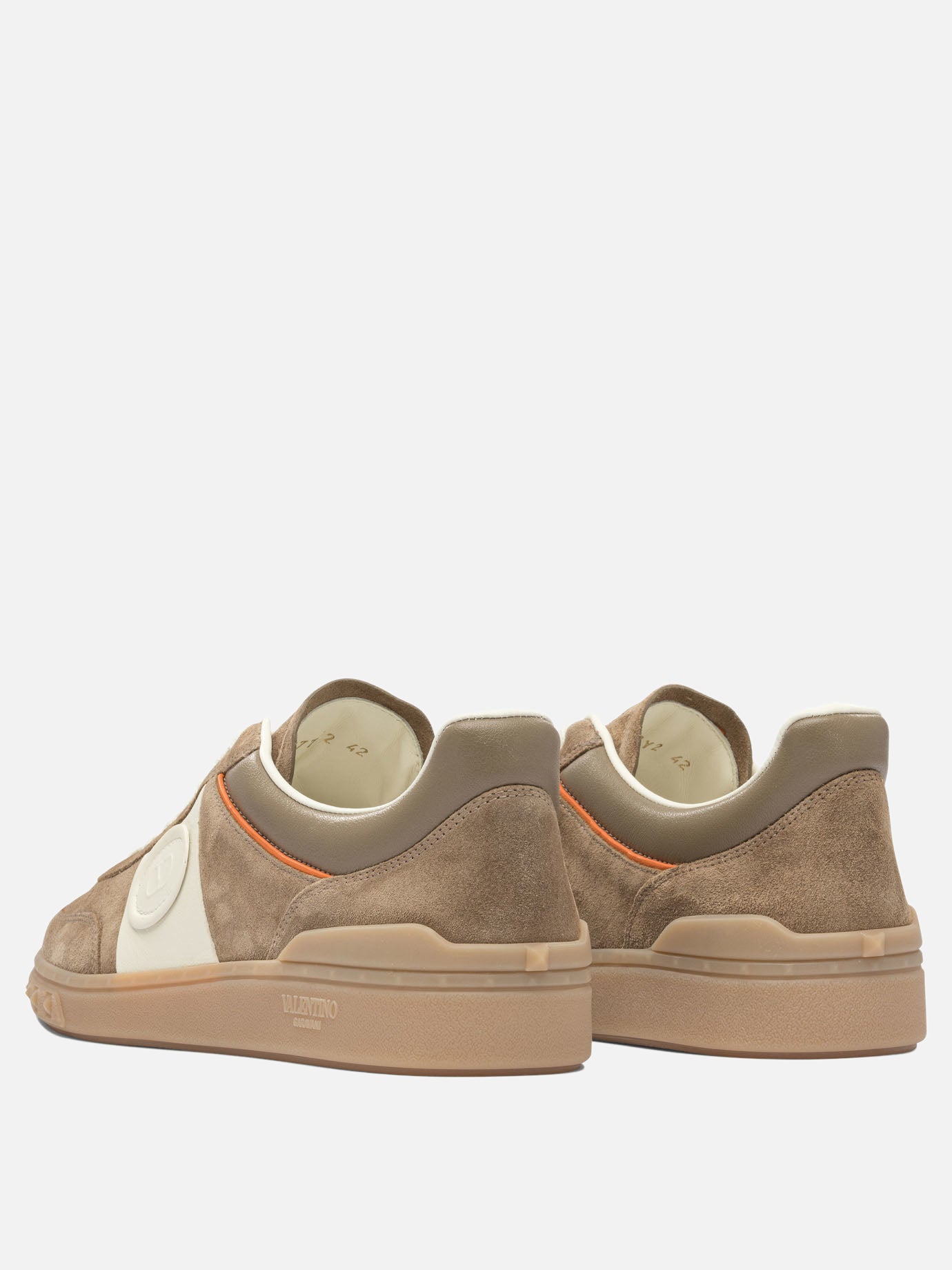 Low top sneakers 100% leather - 100% rubber  Beige - Valentino Garavani Men | PDP | VIETTI Online Store | thumbnail_4