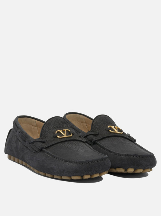 Loafers 100% leather - 100% rubber  Black - Valentino Garavani Men | PLP | VIETTI Online Store | 2
