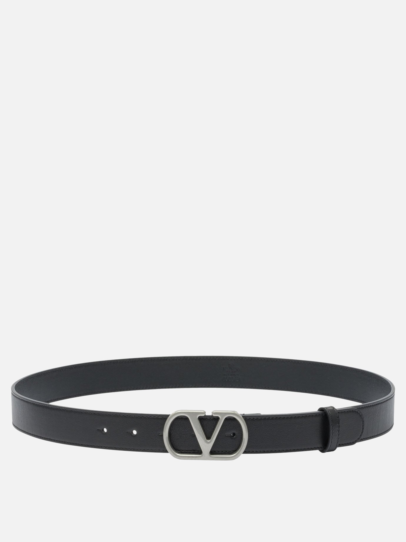 Cinture in pelle 100% leather  Nero - Valentino Garavani Uomo | PDP | VIETTI Online Store | thumbnail