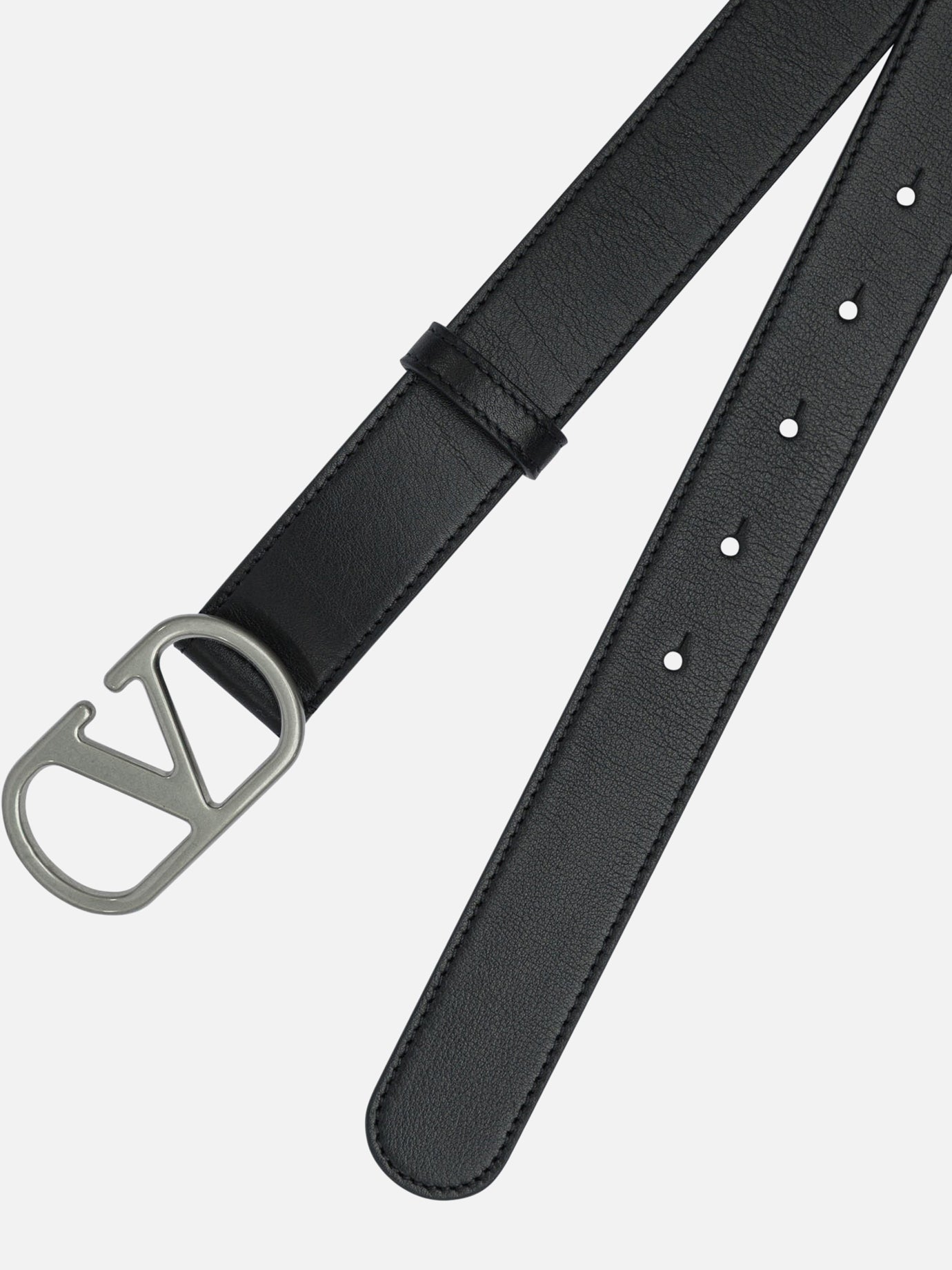 Cinture in pelle 100% leather  Nero - Valentino Garavani Uomo | PDP | VIETTI Online Store | thumbnail_2