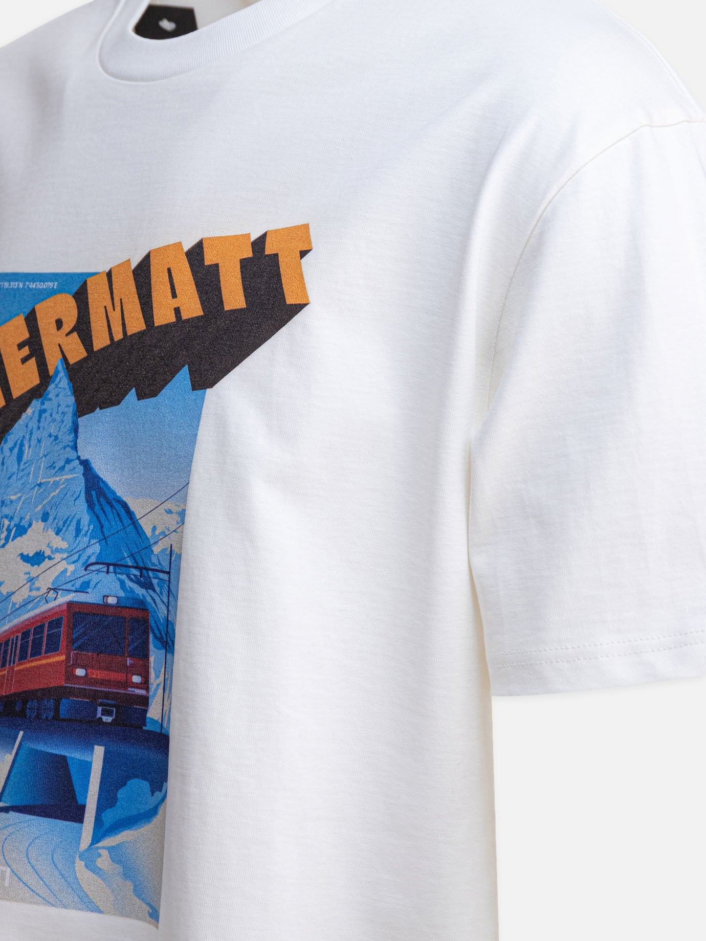 VIETTI Merchandise "Zermatt" crewneck T-shirt White