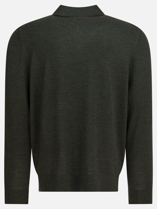 Polo con bottoni Solid colour  Grigio - Vince Uomo | PDP | VIETTI Online Store | 2
