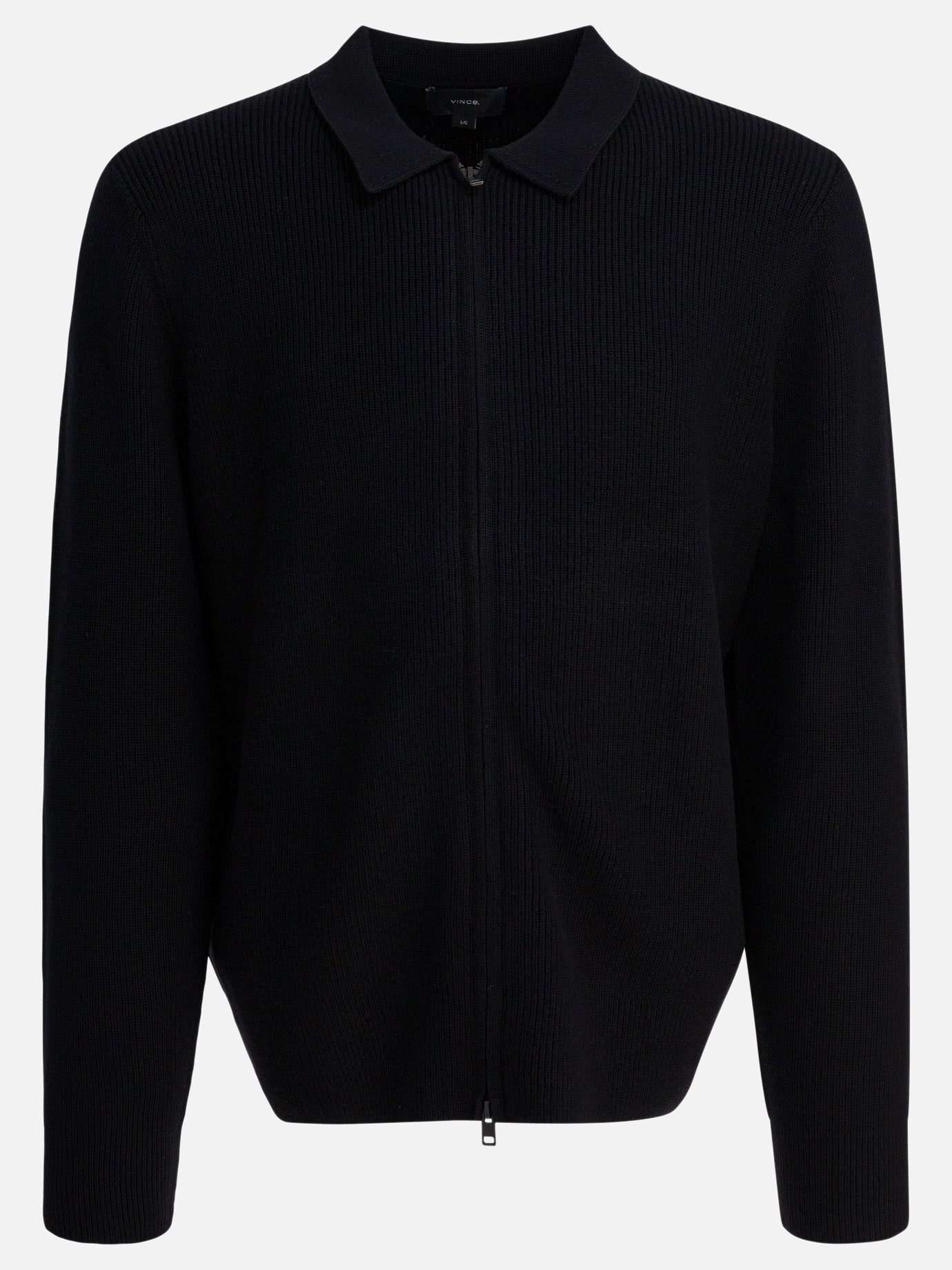 Cardigan Solid colour  Nero - Vince Uomo | PDP | VIETTI Online Store | thumbnail