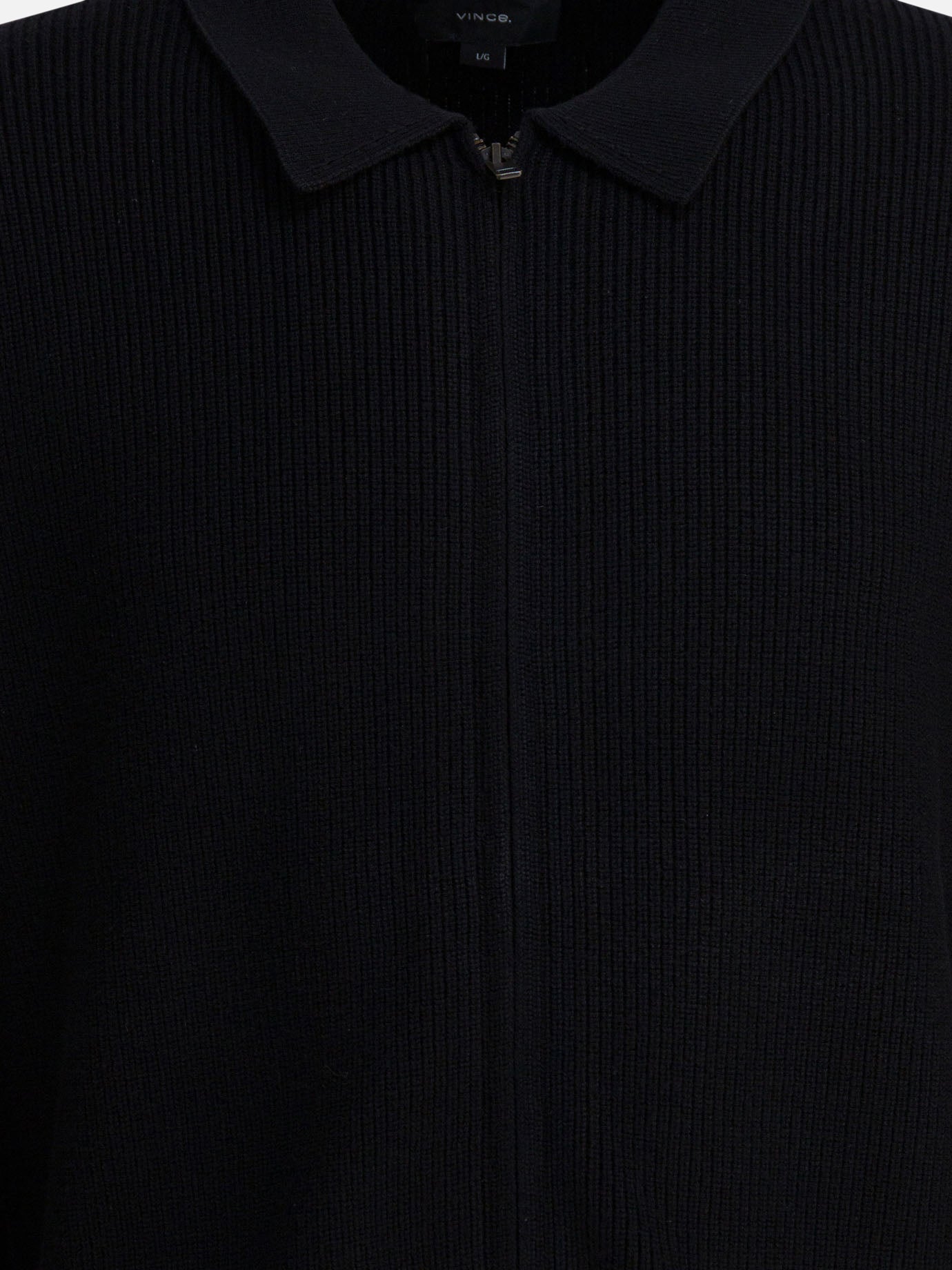 Cardigan Solid colour  Nero - Vince Uomo | PDP | VIETTI Online Store | Zoom-Modal_3
