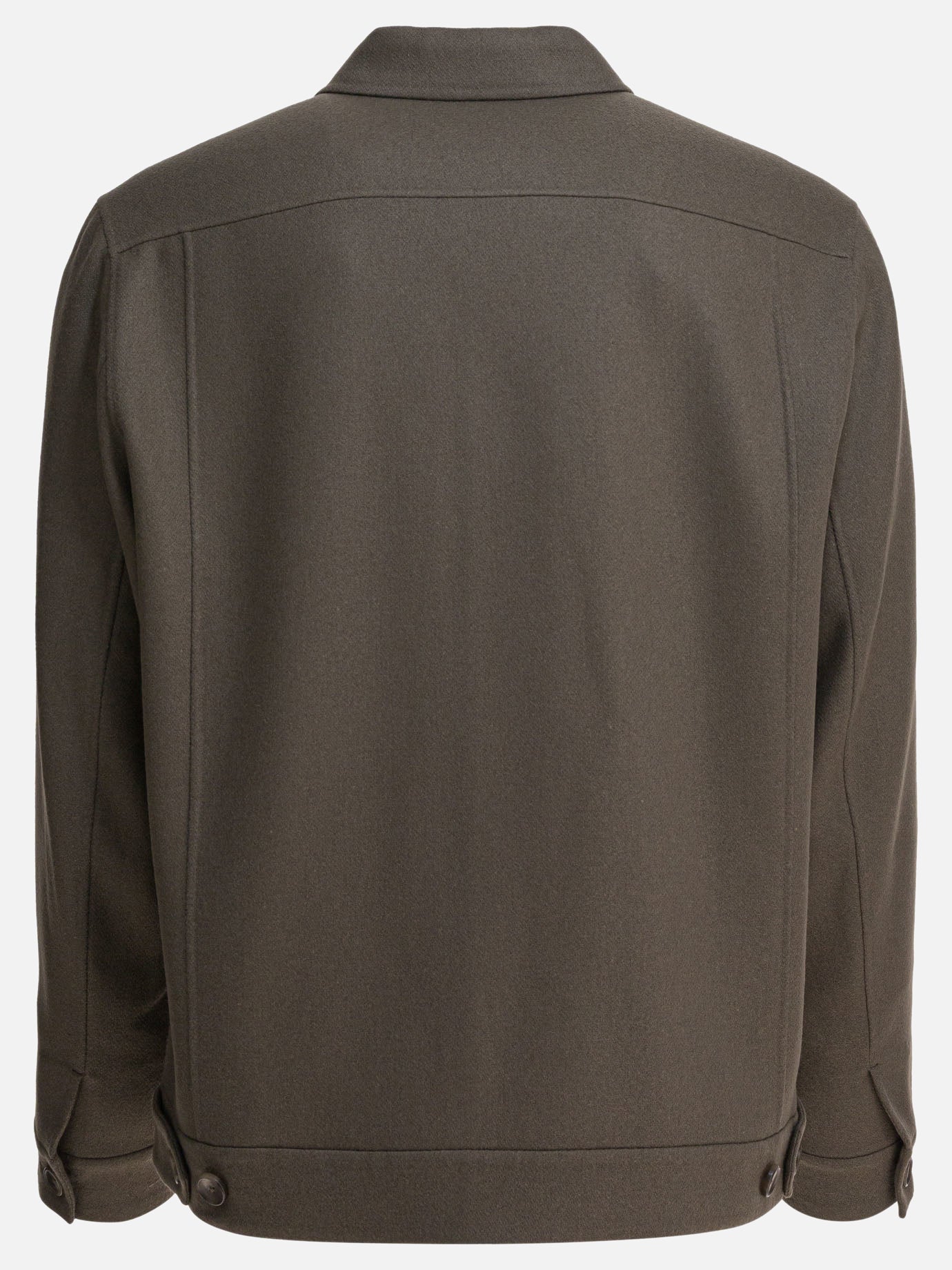 Giacche overshirt Solid colour  Grigio - Vince Uomo | PDP | VIETTI Online Store | thumbnail_2