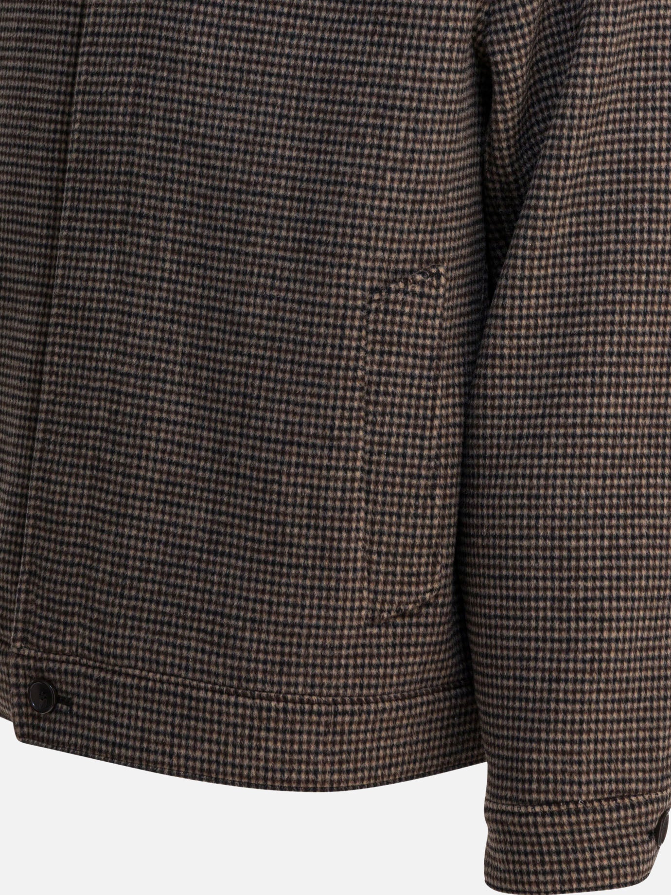 Giacche overshirt Houndstooth  Marrone - Vince Uomo | PDP | VIETTI Online Store | thumbnail_4