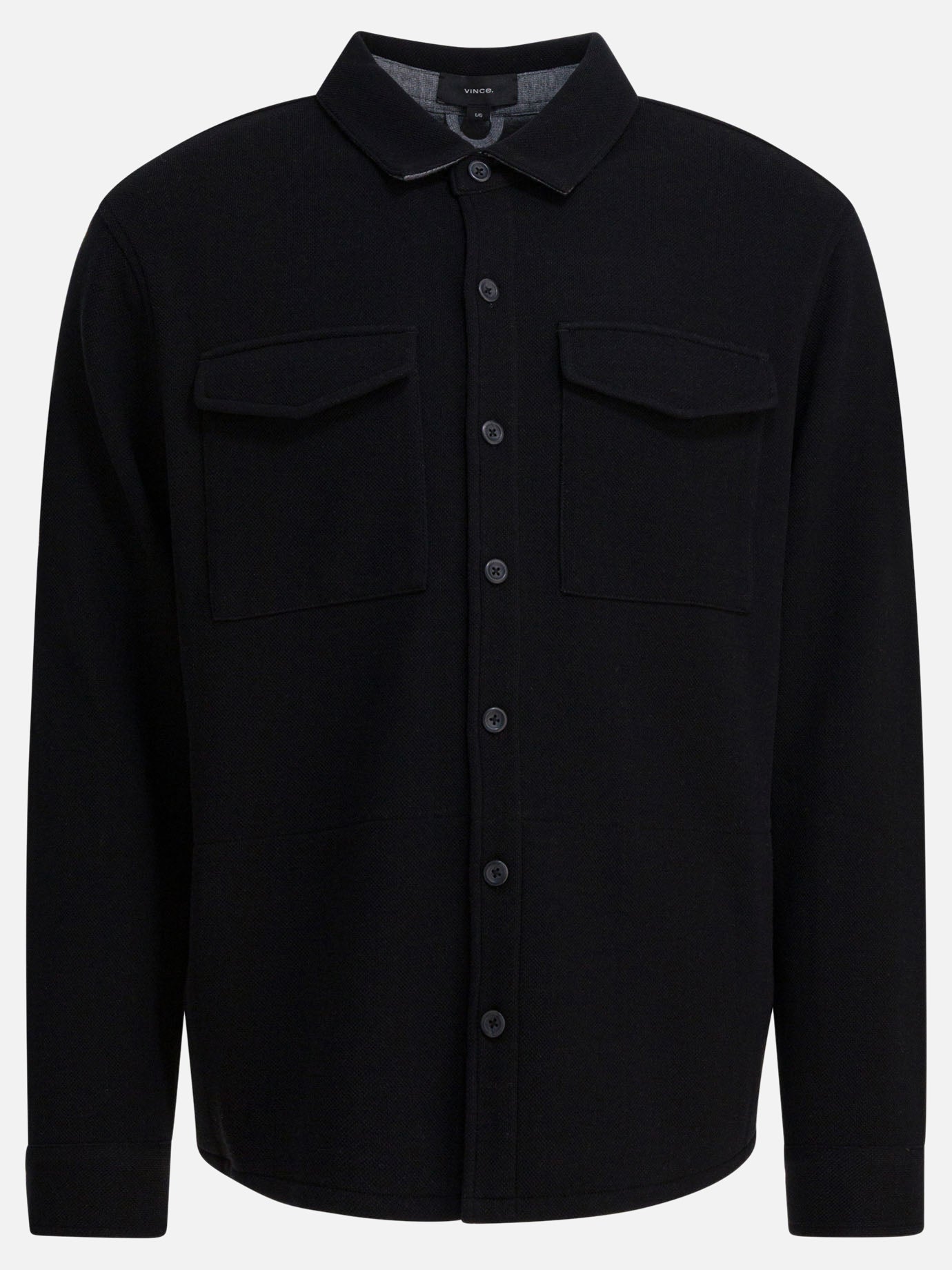 Overshirt jackets Solid colour  Blue - Vince Men | PDP | VIETTI Online Store | thumbnail