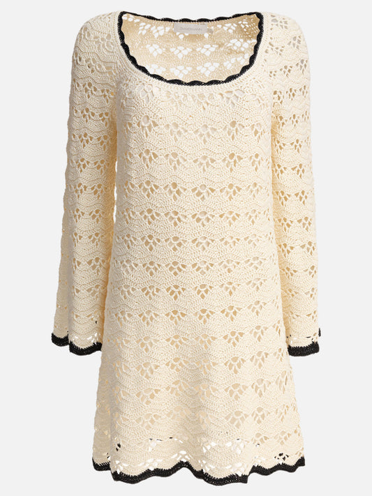 Mini dresses Solid colour  Beige - Zimmermann Women | PLP | VIETTI Online Store 
