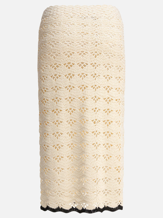 Gonne midi Solid colour  Beige - Zimmermann Donna | PDP | VIETTI Online Store | 2

