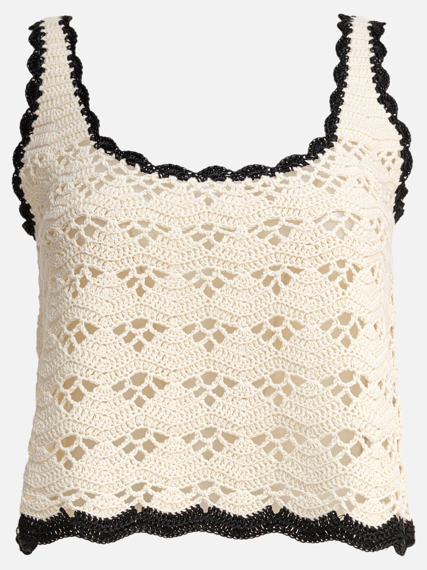 Canotte Textured knit  Beige - Zimmermann Donna | PDP | VIETTI Online Store | Zoom-Modal
