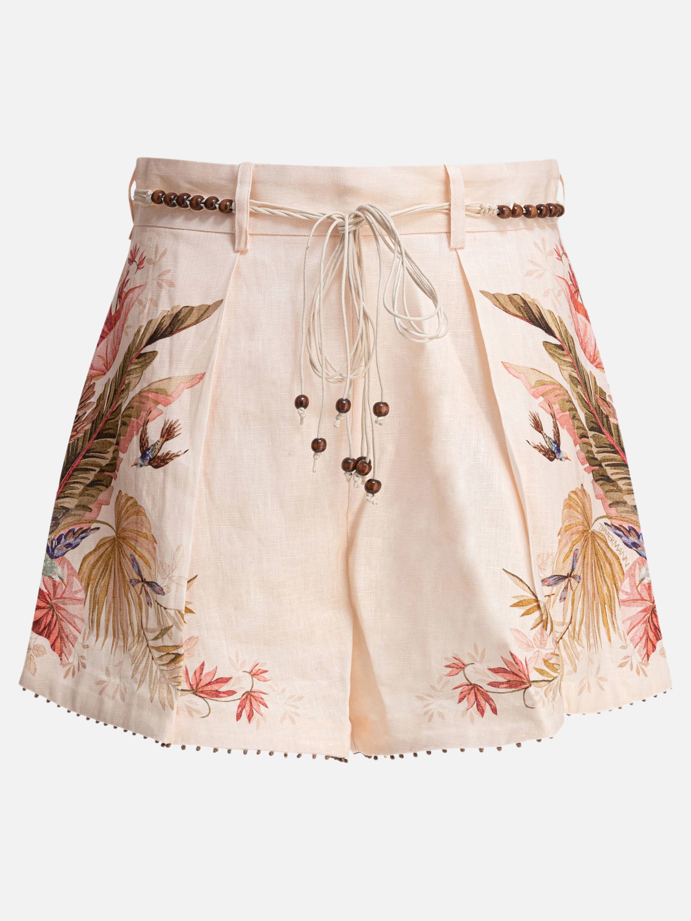 Short con lacci Floral  Rosa - Zimmermann Donna | PDP | VIETTI Online Store | Zoom-Modal
