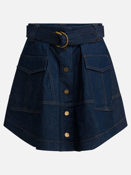 Minigonne Denim  Blu - Zimmermann Donna | PLP | VIETTI Online Store 
