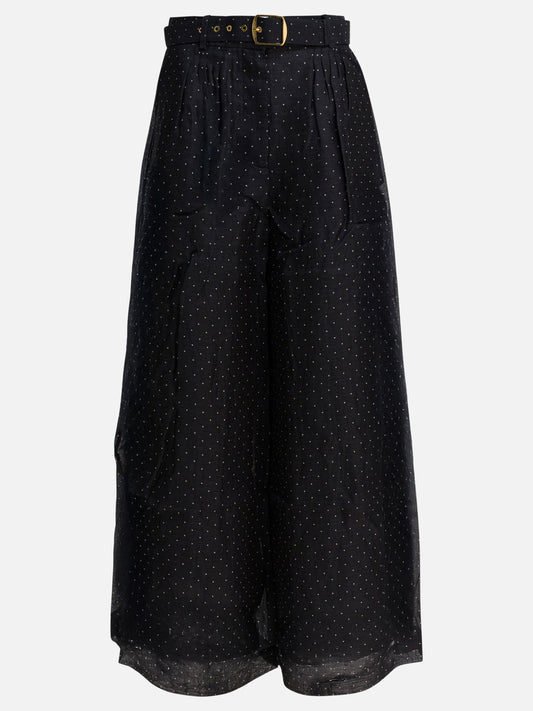 Pantaloni casual Polka dots  Nero - Zimmermann Donna | PLP | VIETTI Online Store 
